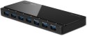 TP-Link UH700 USB 3.2 Gen 1 (3.1 Gen 1) Micro-B 5000 Mbit/s Czarny