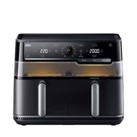 Braun TwinCook 5 Podwójny 10 l Autonomiczny 2800 W Frytkownica na gorące powietrze Czarny