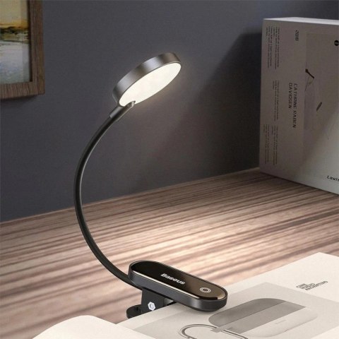 Baseus Lampka akumulatorowa z klipsem USB 3W MINI CLIP