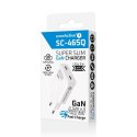 EVERACTIVE ŁADOWARKA SIECIOWA GAN SUPER SLIM 2X USB-C PD 45W BIAŁA SC-465Q