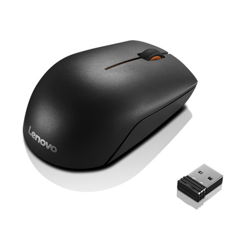 Mysz Lenovo 300 Wireless Compact Mouse GX30K79401 (optyczna; 1000 DPI; kolor czarny)