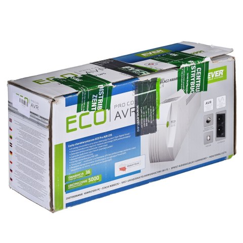 Zasilacz Ever ECO PRO W/EAVRTO-000K70/00 (700VA) (WYPRZEDAŻ)