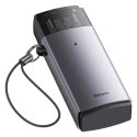 Baseus Czytnik kart USB 3.0 SD + microSD szary