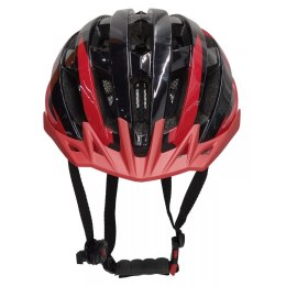 TECHLY Kask rowerowy MTB Bluetooth 54-58 cm LED/SOS/Intercom czerwony MT1NEO-M-RED