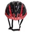 TECHLY Kask rowerowy MTB Bluetooth 58-62 cm LED/SOS/Intercom czerwony MT1NEO-L-RED