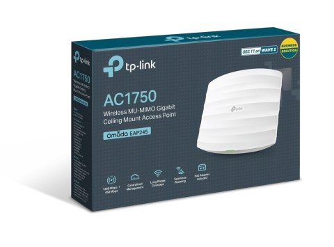 Access Point TP-Link Omada EAP245 1750Mbit/s PoE biały