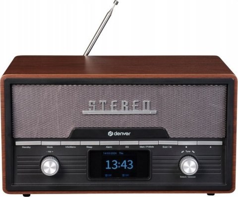 Radio DENVER MDA-525DW DARK WOOD