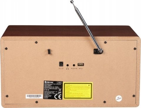 Radio DENVER MDA-525DW DARK WOOD