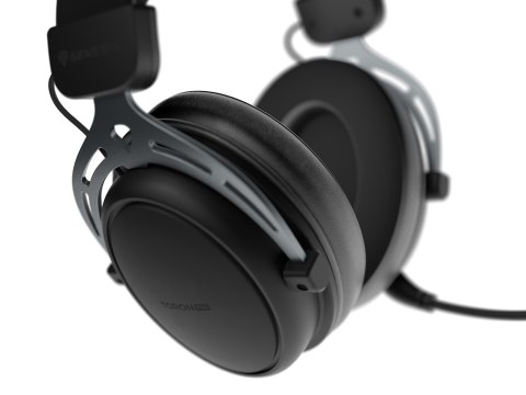 GENESIS Toron 706 Zestaw słuchawkowy Przewodowy i Bezprzewodowy Opaska na głowę Gaming USB Type-C Bluetooth Czarny
