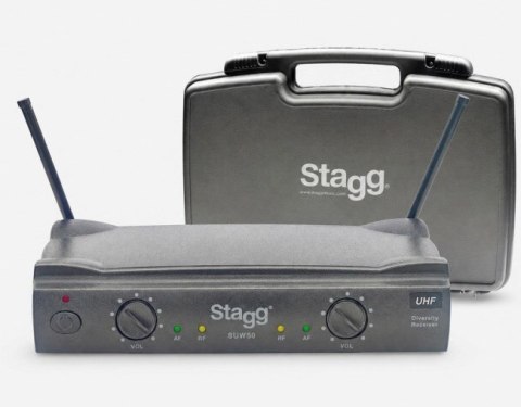 Stagg SUW 50 MM FH EU Bezprzewodowy system UHF Czarny