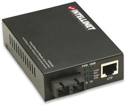 INTELLINET Media konwerter 100Base RJ45 na SC MM Duplex, 2km 506502