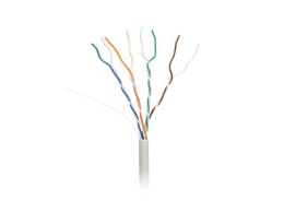 KABEL LAN UTP KAT.5E 305M DRUT CU LSZH SZARY CPR + FLUKE PASSED LANBERG