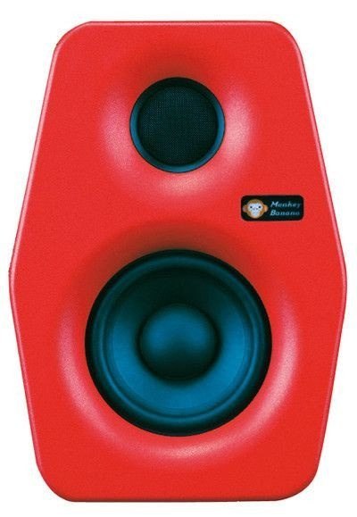 Monkey Banana Turbo 4 Red - aktywny monitor studyjny 4", czerwony, 1 sztuka