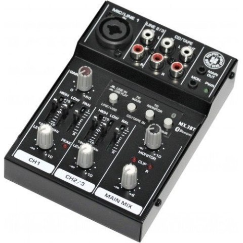 Topp Pro MX.3BT - kompaktowy mikser z USB i Bluetooth