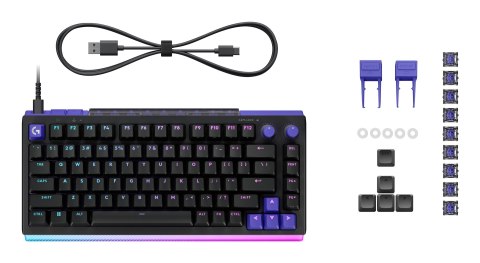 Logitech G G512 X 75 klawiatura Gaming USB QWERTY Angielski Czarny