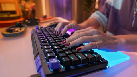 Logitech G G512 X 75 klawiatura Gaming USB QWERTY Angielski Czarny