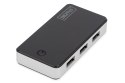 Digitus Hub USB 3.0, 4 porty, czarny
