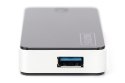 Digitus Hub USB 3.0, 4 porty, czarny