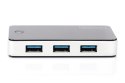 Digitus Hub USB 3.0, 4 porty, czarny