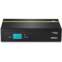 TRENDnet Switch 6-Port 10/100Mbps PoE+ 60W Metall