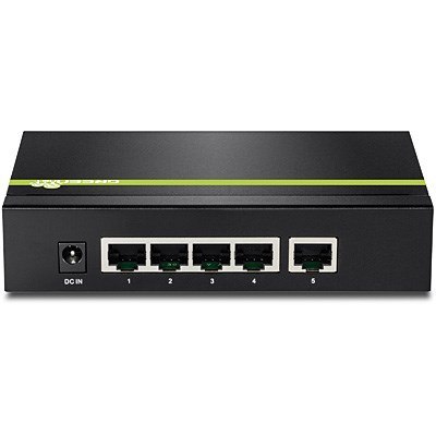 TRENDnet Switch 6-Port 10/100Mbps PoE+ 60W Metall