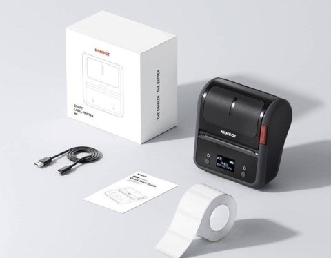 Niimbot B3S_P Drukarka etykiet Szara