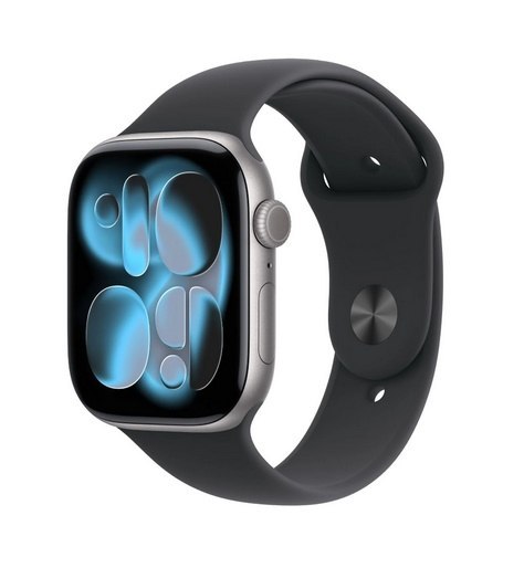 Watch Series 11 GPS 42 mm APPLE watchOS 11 Szaro-czarny