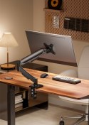 Deltaco ARM-534-B uchwyt do telewizorów 81,3 cm (32") Czarny