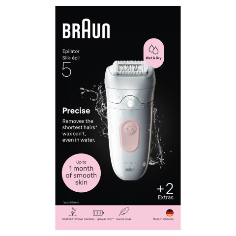 Braun Silk-épil 5 Silk-epil 5 SE 5-011 28 pęset(y) Biały