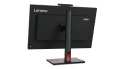 Lenovo Monitor ThinkVision 23.8" T24mv-30 16:9 Panel IPS 1920 x 1080 Lift USB Hub Daisy Chain Ethernet RJ45 Camera & Speakers DP