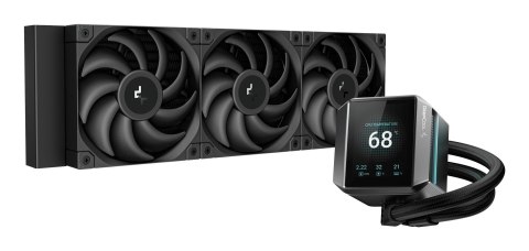 Chłodzenie wodne Deepcool Mystique LCD 360mm (R-LX750-BKDSNMP-G-1)