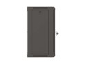 LANBERG SZAFA INSTALACYJNA RACK WISZĄCA 19" 12U 540X350 CZARNA DRZWI PRZESZKLONE (FLAT PACK)