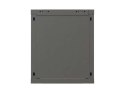 LANBERG SZAFA INSTALACYJNA RACK WISZĄCA 19" 12U 540X350 CZARNA DRZWI PRZESZKLONE (FLAT PACK)