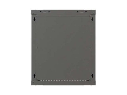 LANBERG SZAFA INSTALACYJNA RACK WISZĄCA 19" 12U 540X350 CZARNA DRZWI PRZESZKLONE (FLAT PACK)