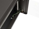 LANBERG SZAFA INSTALACYJNA RACK WISZĄCA 19" 12U 540X350 CZARNA DRZWI PRZESZKLONE (FLAT PACK)