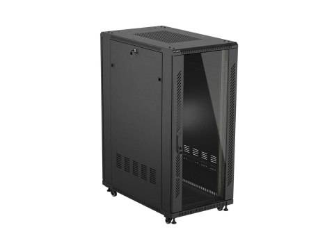 LANBERG SZAFA STOJĄCA RACK 19" 27U 600X1000 CZARNA