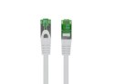 LANBERG PATCHCORD S/FTP KAT.7 LSZH CU 2M SZARY FLUKE PASSED PCF7-10CU-0200-S