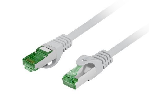 LANBERG PATCHCORD S/FTP KAT.7 LSZH CU 2M SZARY FLUKE PASSED PCF7-10CU-0200-S