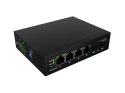 SWITCH LANBERG ILGE-4P-2S-90 LIGHT INDUSTRIAL POE 1XBT 3XAT 2XSFP DIN GIGABIT ETHERNET