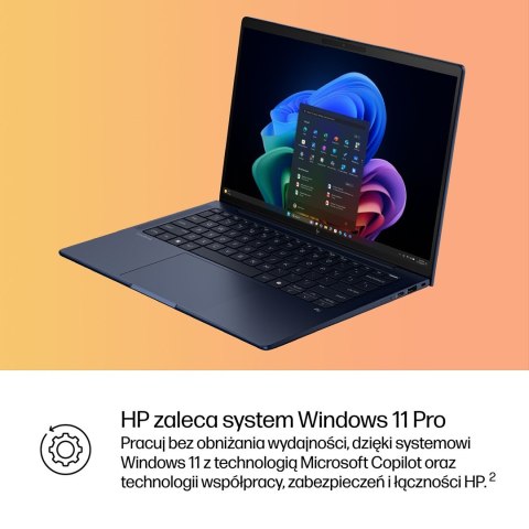 HP EliteBook X G1i 14 inch Notebook Next Gen AI PC Copilot+ PC Intel Core Ultra 7 258V Laptop 35,6 cm (14") 2K 32 GB LPDDR5x-SDR