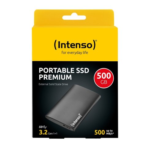 Dysk SSD USB3.2 500GB EXT./BLACK INTENSO