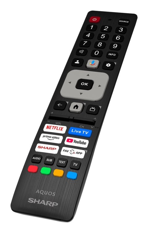 Sharp 43HP5265E Telewizor 109,2 cm (43") 4K Ultra HD Smart TV Wi-Fi Czarny
