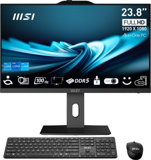 Komputer All-in-One MSI PRO AP242P 14M-1096XEU (23.8"/i7-14700/integ/16GB/SSD1TB/Czarny)