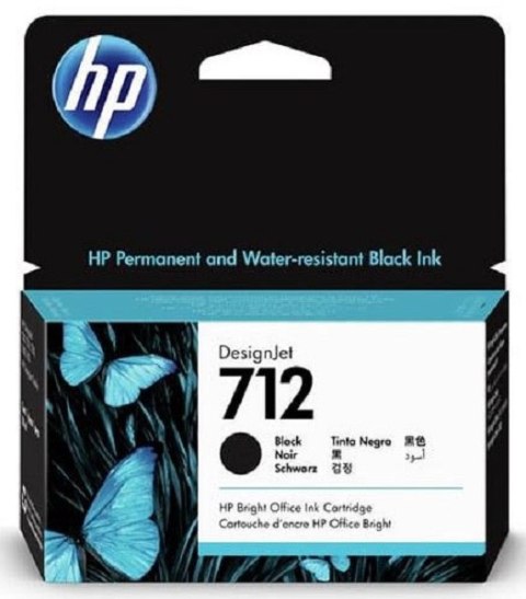 Tusz HP 712 black (3ED70A)