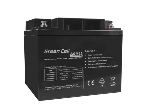 Akumulator GREEN CELL AGM23