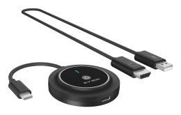 ICY BOX IB-WL101 bezprzewodowy system prezentacji HDMI / USB Type-C Klucz sprzętowy
