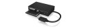 ICY BOX IB-CR401-C3 czytnik kart USB 3.2 Gen 1 (3.1 Gen 1) Type-C Czarny