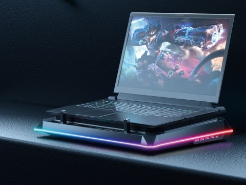 Conceptronic THYIA04B podkładka chłodząca do laptop 48,3 cm (19") 1700 RPM Czarny