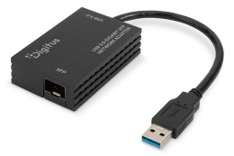 Digitus Karta sieciowa USB 3.0 Gigabit SFP