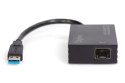 Digitus Karta sieciowa USB 3.0 Gigabit SFP